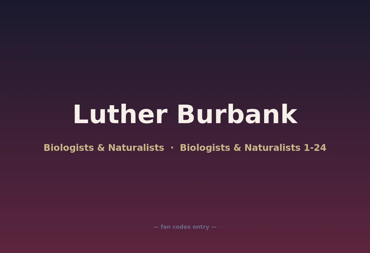 Luther Burbank