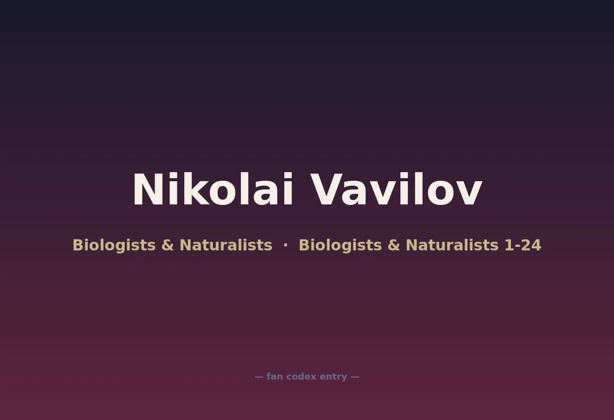 Nikolai Vavilov